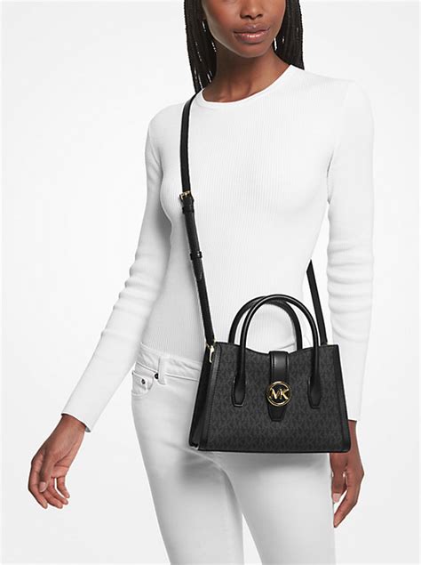 Gabby Small Logo Satchel – Michael Kors Pre